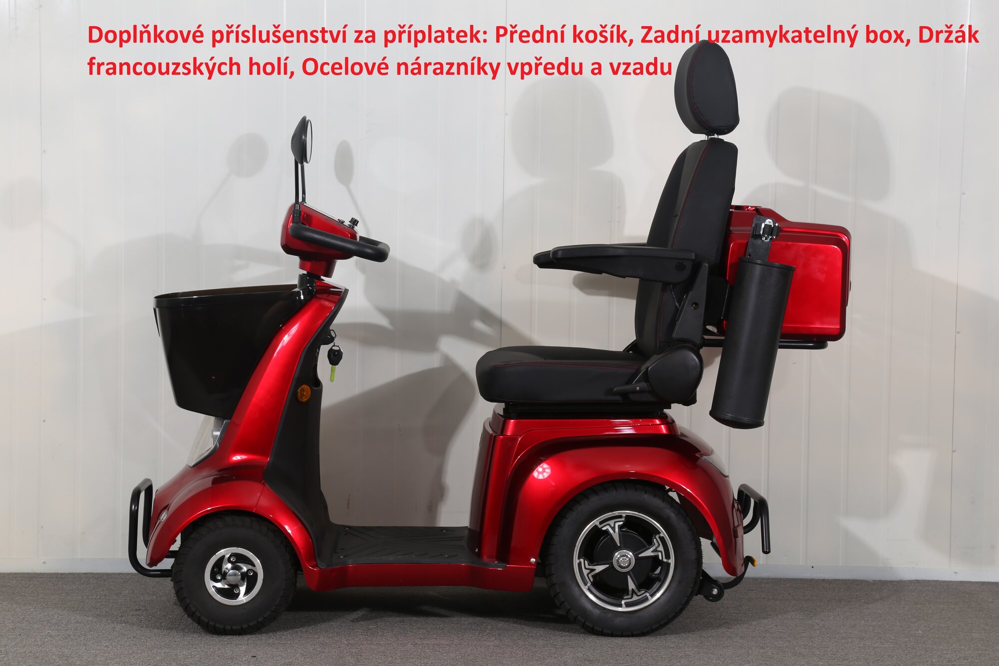 Elektrický invalidní a seniorský vozík SELVO 4810 a jeho varianty